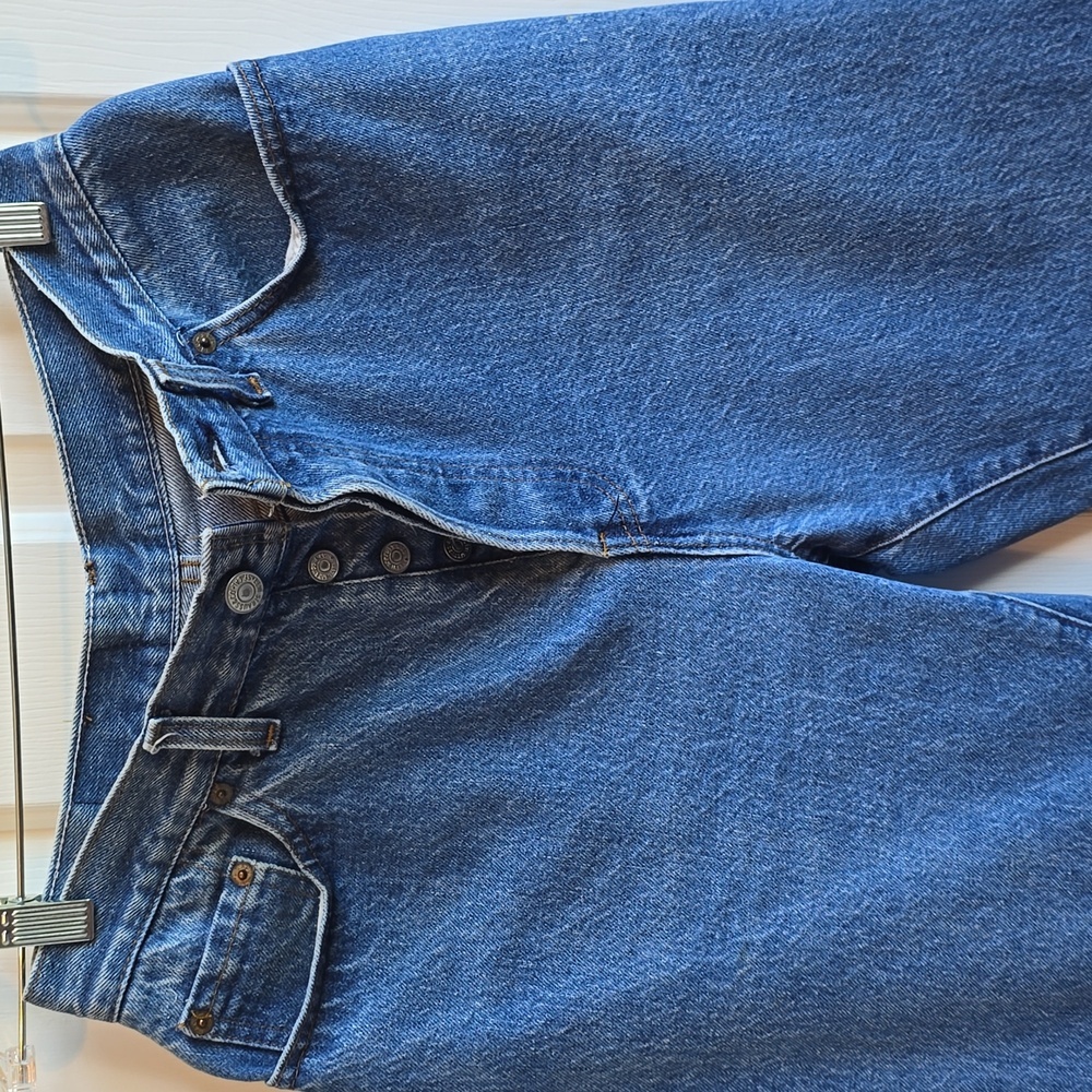 Levis 501 Button Fly Jeans USA Vtg 1985 - Picture 7 of 12